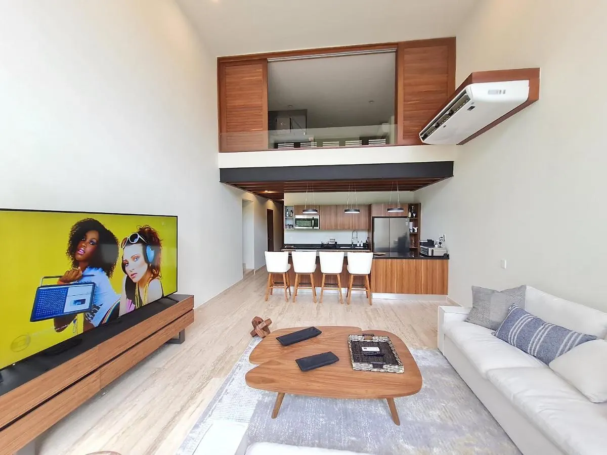 New & Exclusive Apartment In Quiet Playacar Pool Gym Playa del Carmen