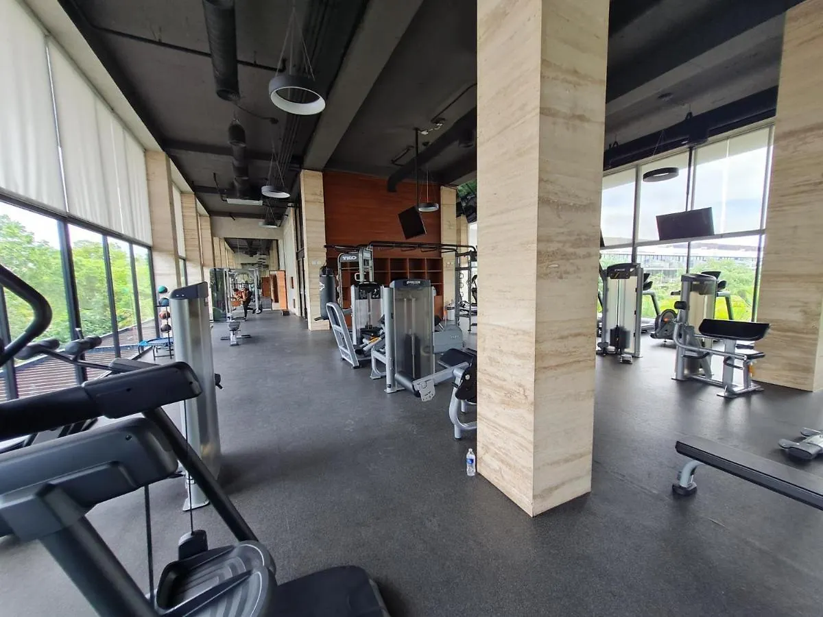 New & Exclusive Apartment In Quiet Playacar Pool Gym Playa del Carmen 0*,